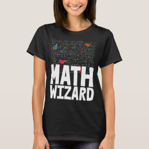 T-shirt Math Wizard Toddler Mathletics Anniversaire