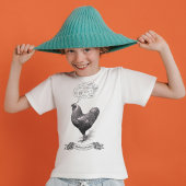 T-shirt Mathemachicken Funny Math Poulet de poulet Plaisan