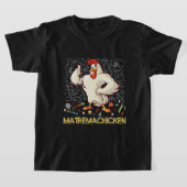 T-shirt Mathemachicken Math Lover Drôle poulet (Poser)