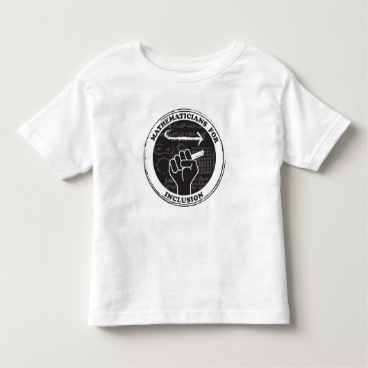 T-shirt Mathematicians for Inclusion - Toddler (Devant)