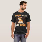 T-shirt Mathématicien Chiens mathématiques enseignant Chie (Devant entier)