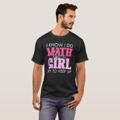 T-shirt Mathématicienne Filles Mathématiques Maths Nerd Ca (Devant entier)