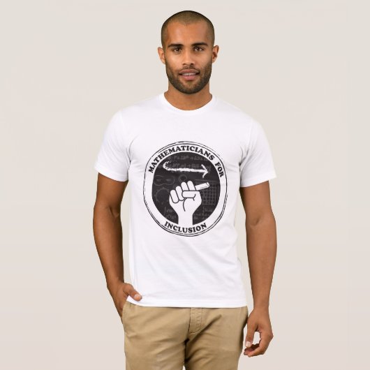 T-shirt Mathématiciens pour l'inclusion (Devant entier)