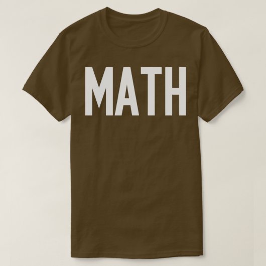 T-shirt Mathématiques 11 (Design devant)