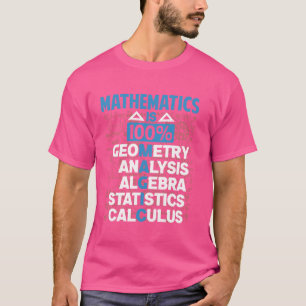 T-shirt Mathématiques C'Est 100 Magic Magic Awesome Chemis