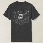 T-shirt Mathématiques Chemise Math Enseignant Chemise Math (Design devant)