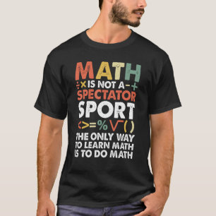 T-shirt Mathématiques cool Art Pour Hommes Femmes Mathémat