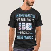 T-shirt Mathématiques mathématiques Introduction Mathémati (Devant)