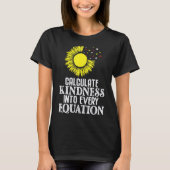 T-shirt Mathématiques Mathématiques Math Math Enseignant P (Devant)