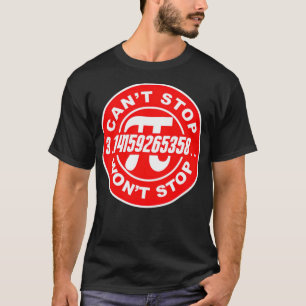 T-shirt Mathématiques Mathématiques Mathématicien PI Wont