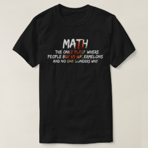 T-shirt maths