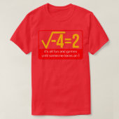 T-shirt Maths amusant t Quelqu'un perd An i Funny Math T- (Design devant)