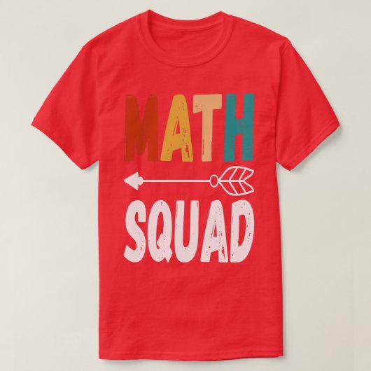 T-shirt maths comique (Design devant)