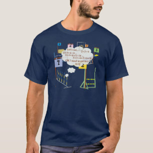 T-shirt Maths de billard