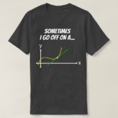 T-shirt Maths drôle Tangent Cadeau Lycée Collège Math D (Design devant)