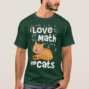 T-shirt Maths et chats 1