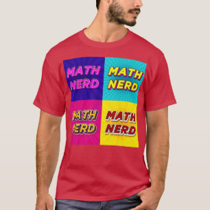 T-shirt Maths Nerd