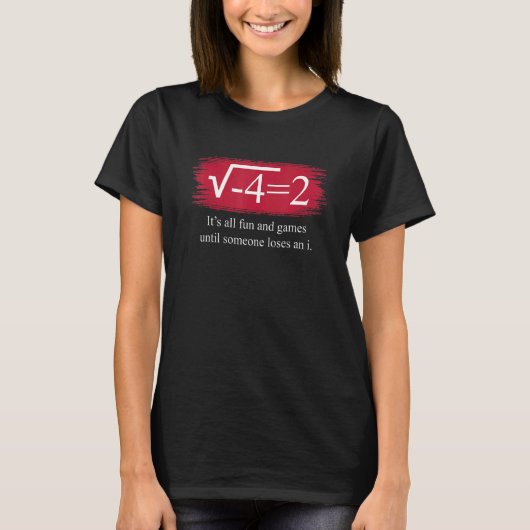 T-shirt maths, nombres complexes (Devant)