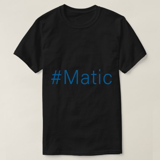 T-shirt MaticPolygon - Crypto (2) (Design devant)