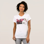 T-shirt Matière grise, femmes (Devant entier)