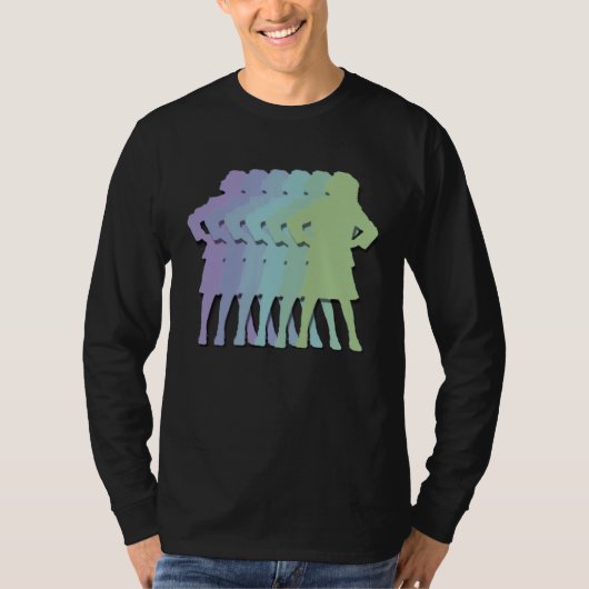 T-shirt Matilda Strong gradient musical theatre stance (Devant)