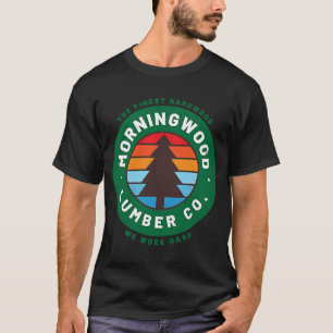 T-shirt Matin Bois de sciage Société Camping Carpenter