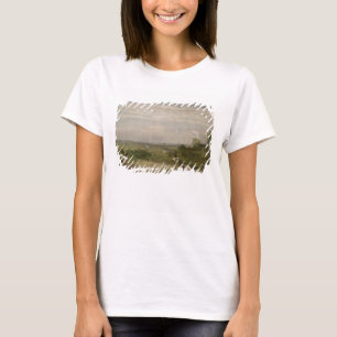 T-shirt Matin d'été de John Constable : Dedham de Lang