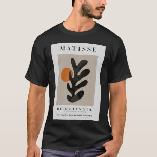 T-shirt Matisse Cutout Imprimer Orange Neutre Matisse Art