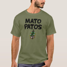 Mato Patos Logo T Chemise Chasse Au Canard