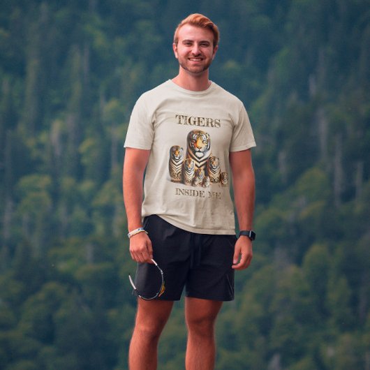 T-shirt matroska tigres