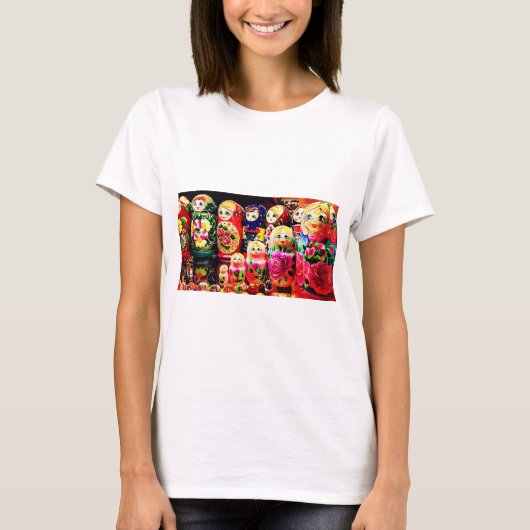 T-shirt Matryoshka, Russie (Devant)
