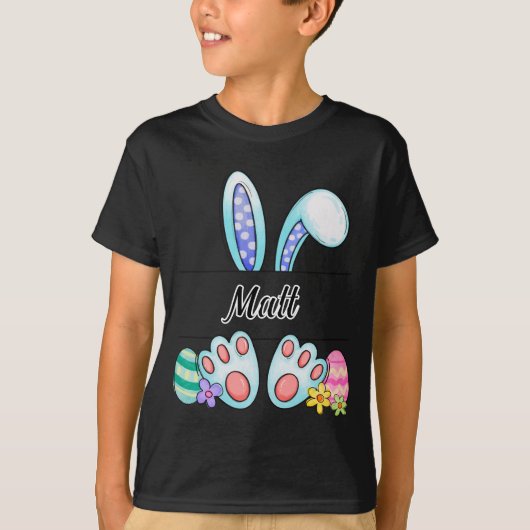 T-shirt Matt Bunny Pâques (Devant)
