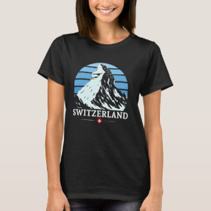 T-shirt Matterhorn Suisse Montagnes Alpinisme Hiki