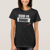 T-shirt Matthew God Is Good Always Christian Letter Print (Devant)