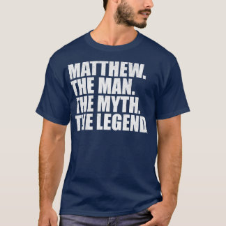 T-shirt MatthewMatthew Nom Matthieu prénom