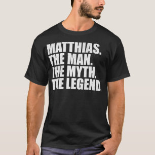 T-shirt MatthiasMatthias Nom Matthias prénom