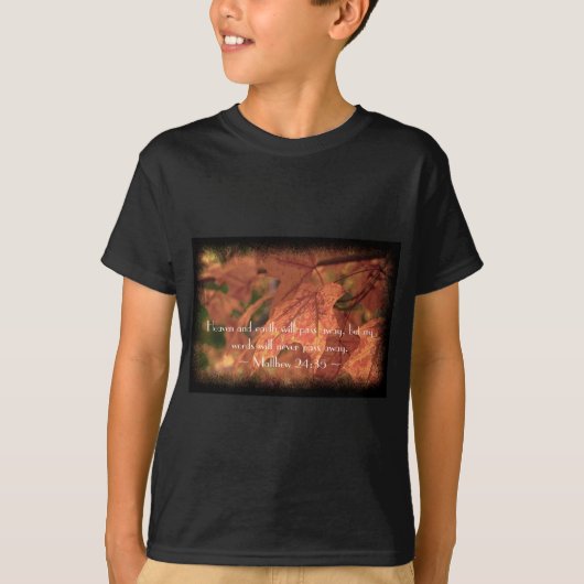 T-shirt Matthieu 24:35 (Devant)