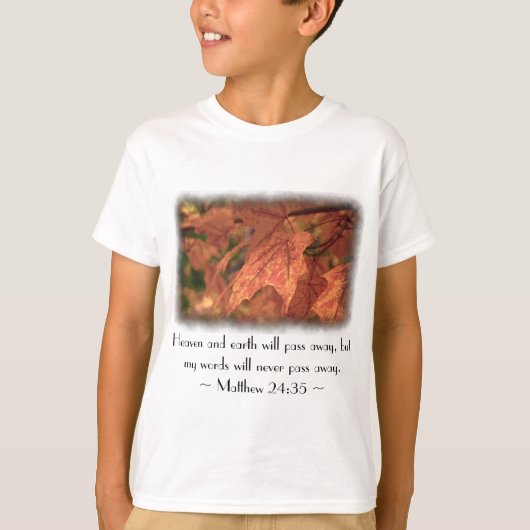 T-shirt Matthieu 24:35 (Devant)