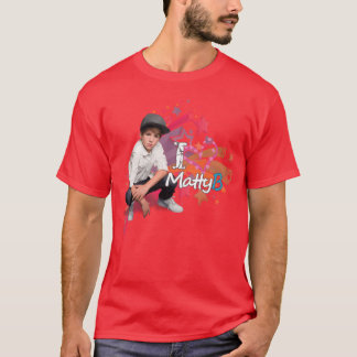 T-shirt MattyB étoiles cœurs amis