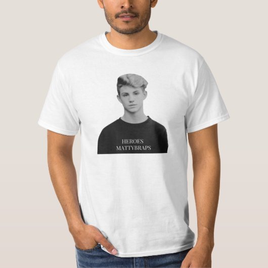 T-shirt Mattybraps shirt (Devant)