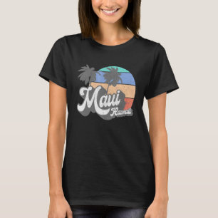 T-shirt Maui Hawaii Hawaii Beach Surfing Re de l'année 70