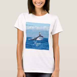 T-shirt Maui Hawaii Ocean Whale Tail