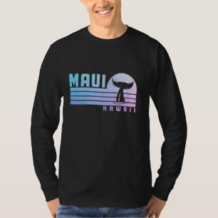 T-shirt Maui Hawaii Vintage Hawaïen Surf Surfeur