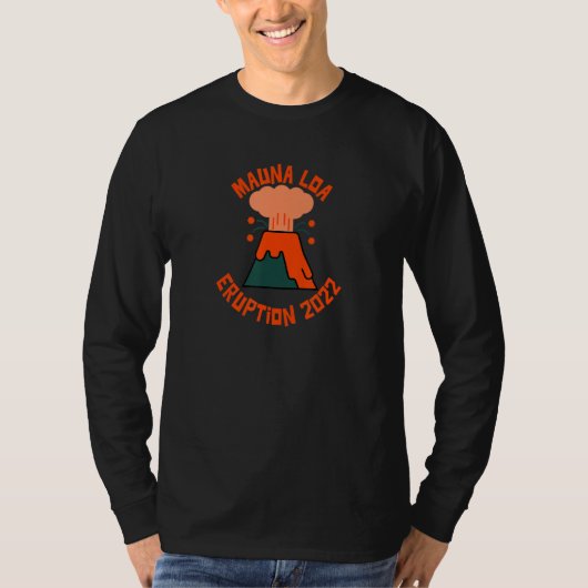 T-shirt Mauna Loa Eruption 2022 (Devant)