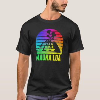 T-shirt Mauna Loa Parc national des volcans d'Hawaï Volcan