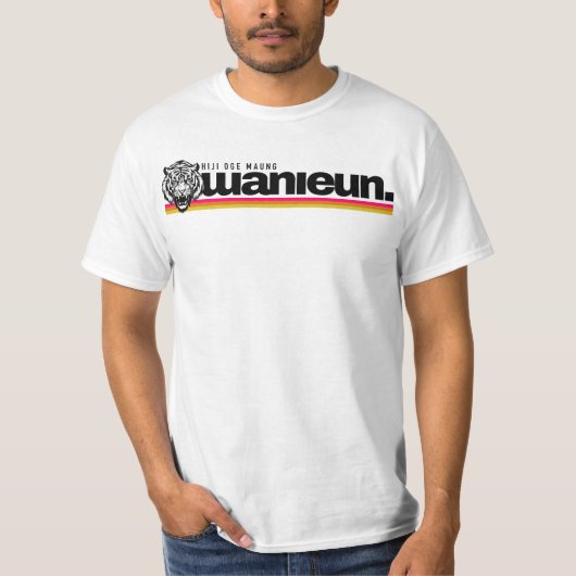 T-SHIRT MAUNG001W (Devant)