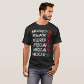 T-shirt Maure Américain Marocain (Devant entier)