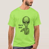 T-shirt Mauvais Alien, Tu es le prochain ! (Devant)