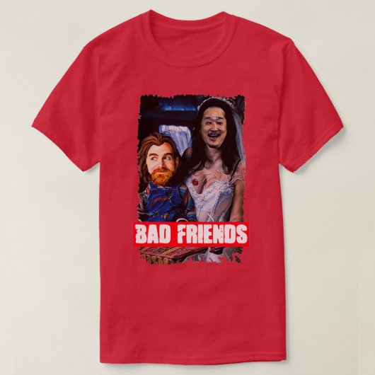 T-shirt Mauvais amis (Design devant)