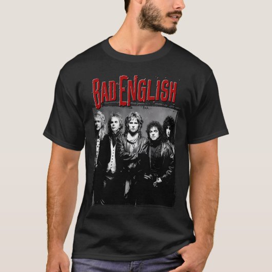 T-shirt Mauvais anglais (Devant)